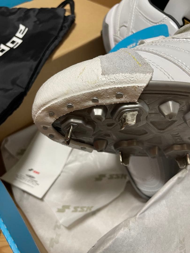 SSKプロエッジ　ベルクロスパイク　28cm Ｐ革つき