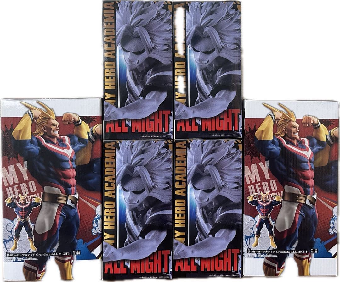 ヒロアカ オールマイト グランディスタ 造形アカデミー フィギュア 6体セット