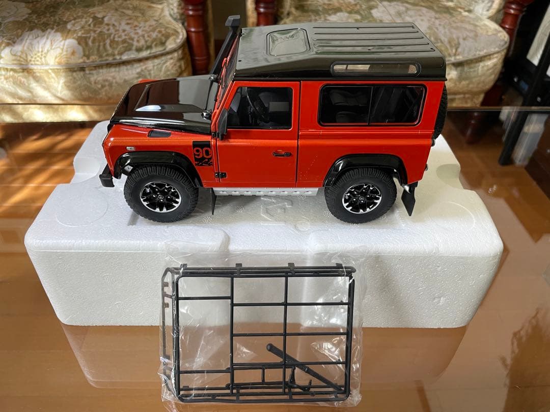 価格変更 1/18 京商ランドローバー ディフェンダー90 アドベンチャー