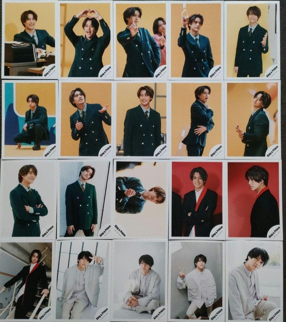 高橋海人 King & Prince キンプリ 公式写真 ソロ Jロゴ