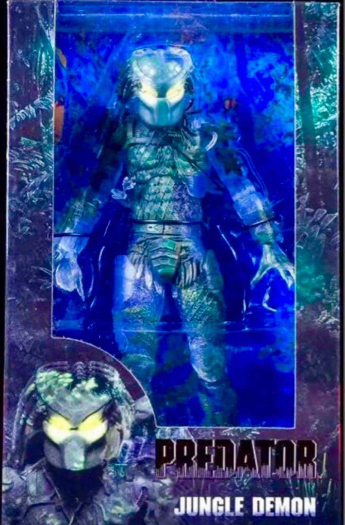 プレデターのフィギュア 透明バージョン