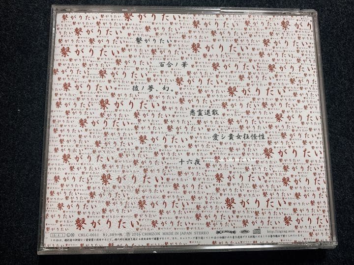 真天地開闢集団ジグザグ　繋がりたい　アルバム　当時物フライヤー付き(6枚目)