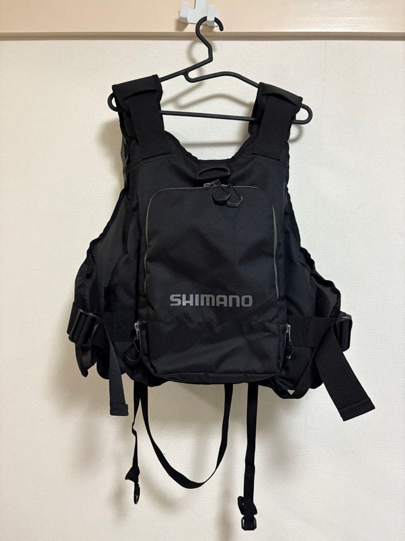 シマノ(SHIMANO) ゲームベスト VF-024U ブラック