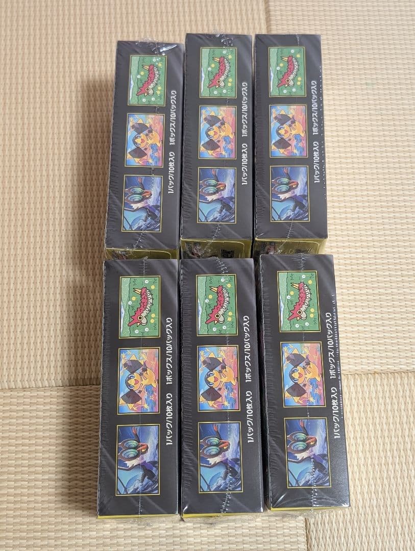 MEGAドリームex　6BOX　シュリンク付き未開封　ポケモンカード