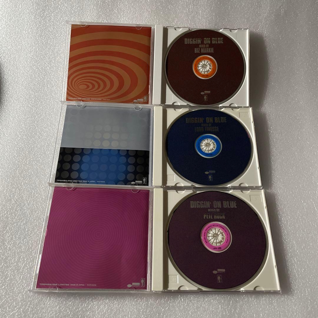 4枚セット Diggin' On Blue / Mix CD Blue Note