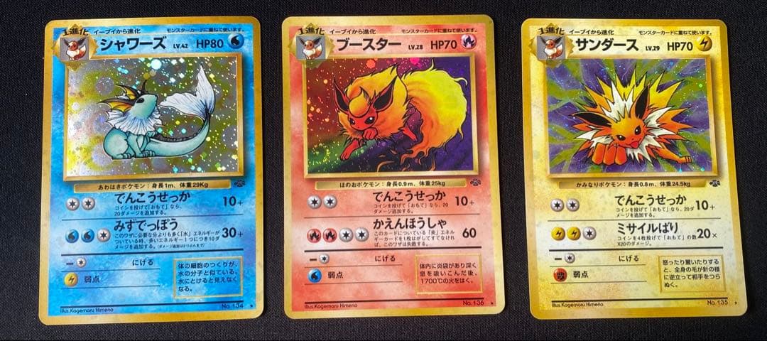 ポケモンカード旧裏 第1弾〜第4弾全257枚コンプリート　リザードン　かえん