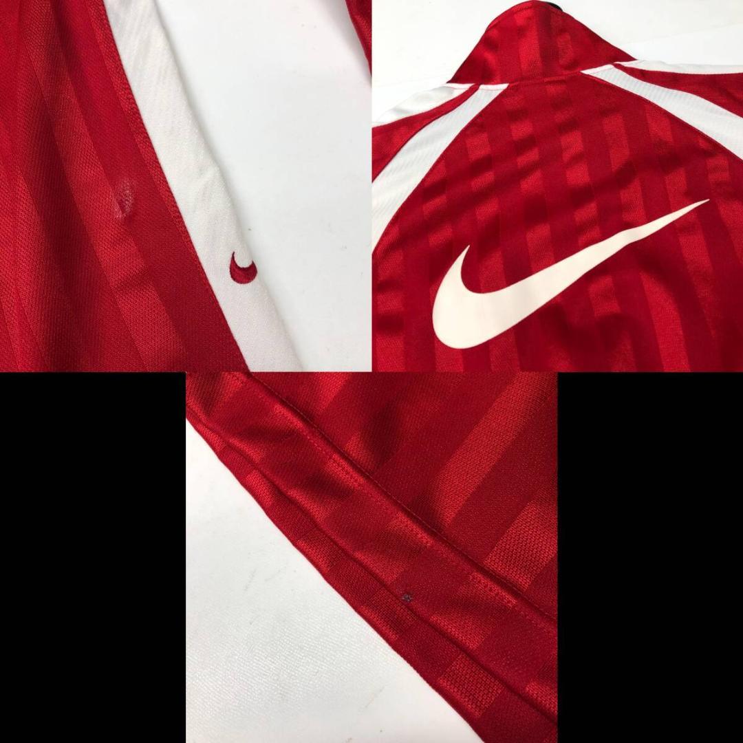 00s 日本製 ナイキ トラックジャケット ジャージ セットアップ レッド