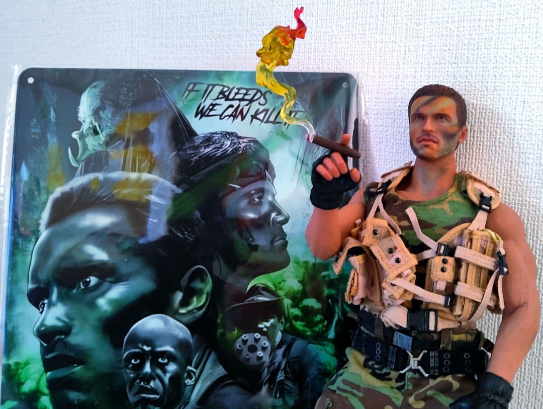 HOTToys.映画[プレデター:(ダッチ少佐)1/6]土日限定価格!!