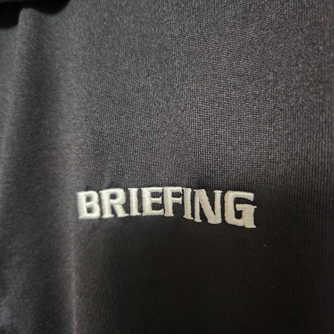 ブリーフィング　ポロシャツ　XL BBG241M02　TOUR PORO 黒
