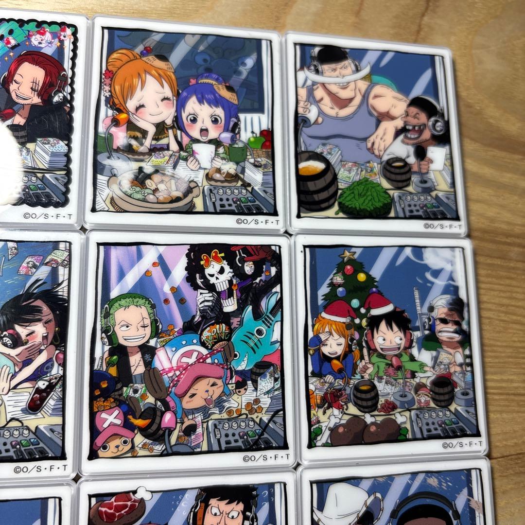 ワンピース麦わらスペーストレーディングアクリルマグネット10種➕おまけ