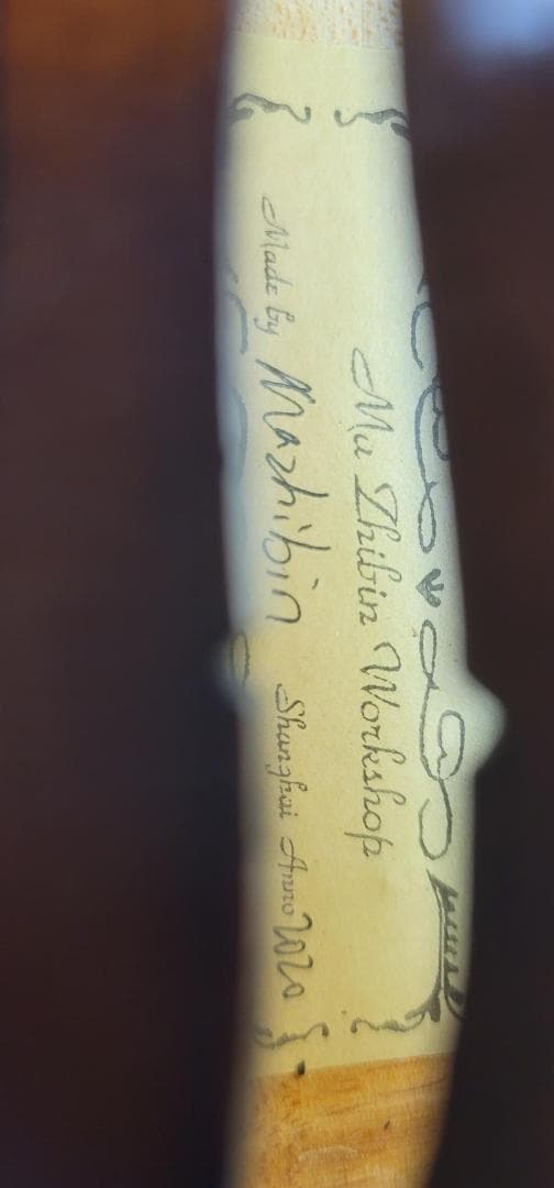 [最終値下げ]【新品・未使用】バイオリン MaZhibin工房最上位モデル