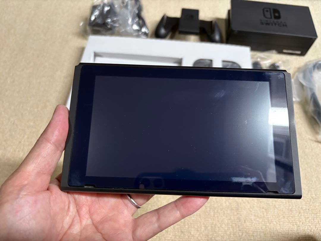 【SSさん専用】Nintendo Switch グレー 本体 ソフト付き