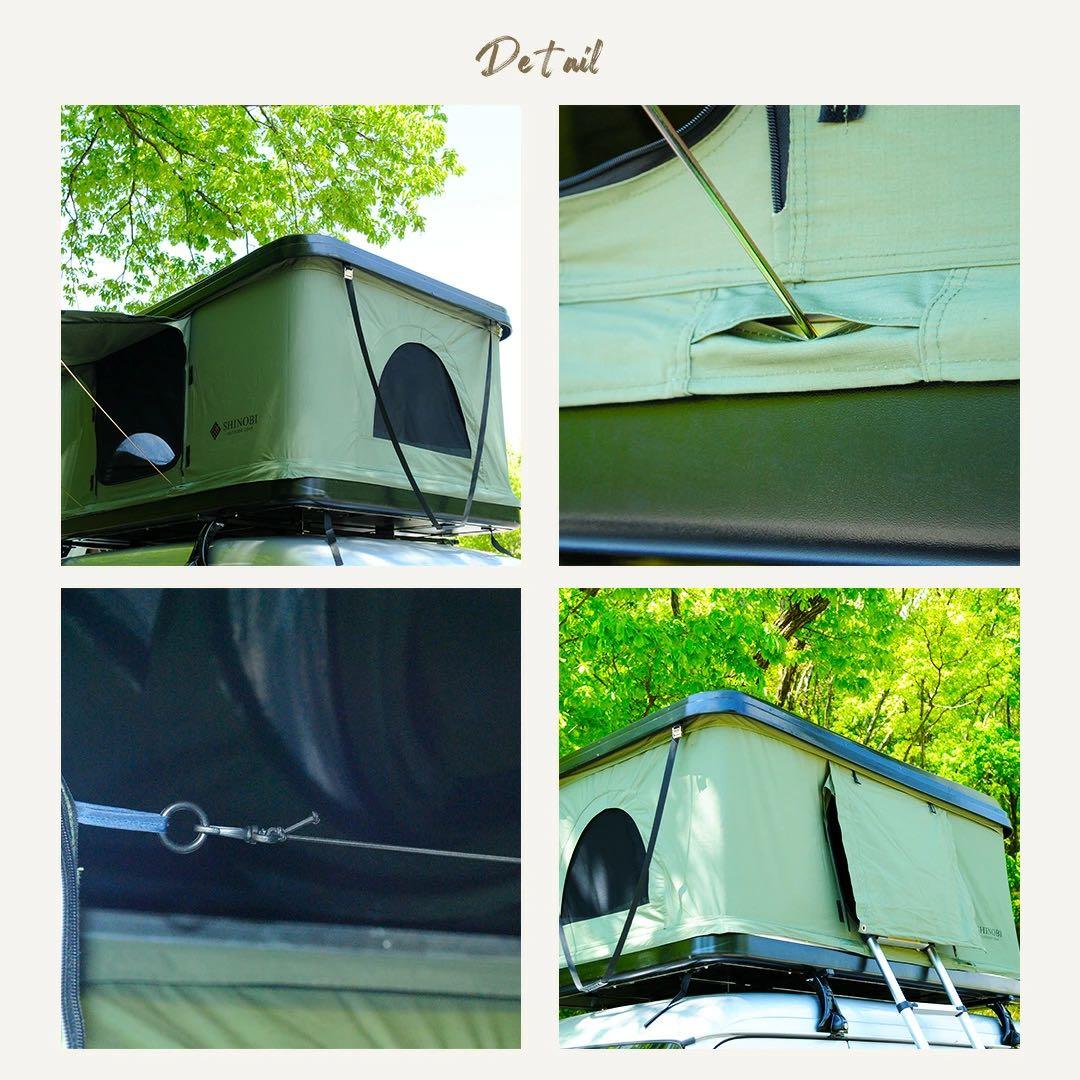 新品未使用品 SHINOBI ルーフテント ハシゴ付 タワー型 テント キャンプ