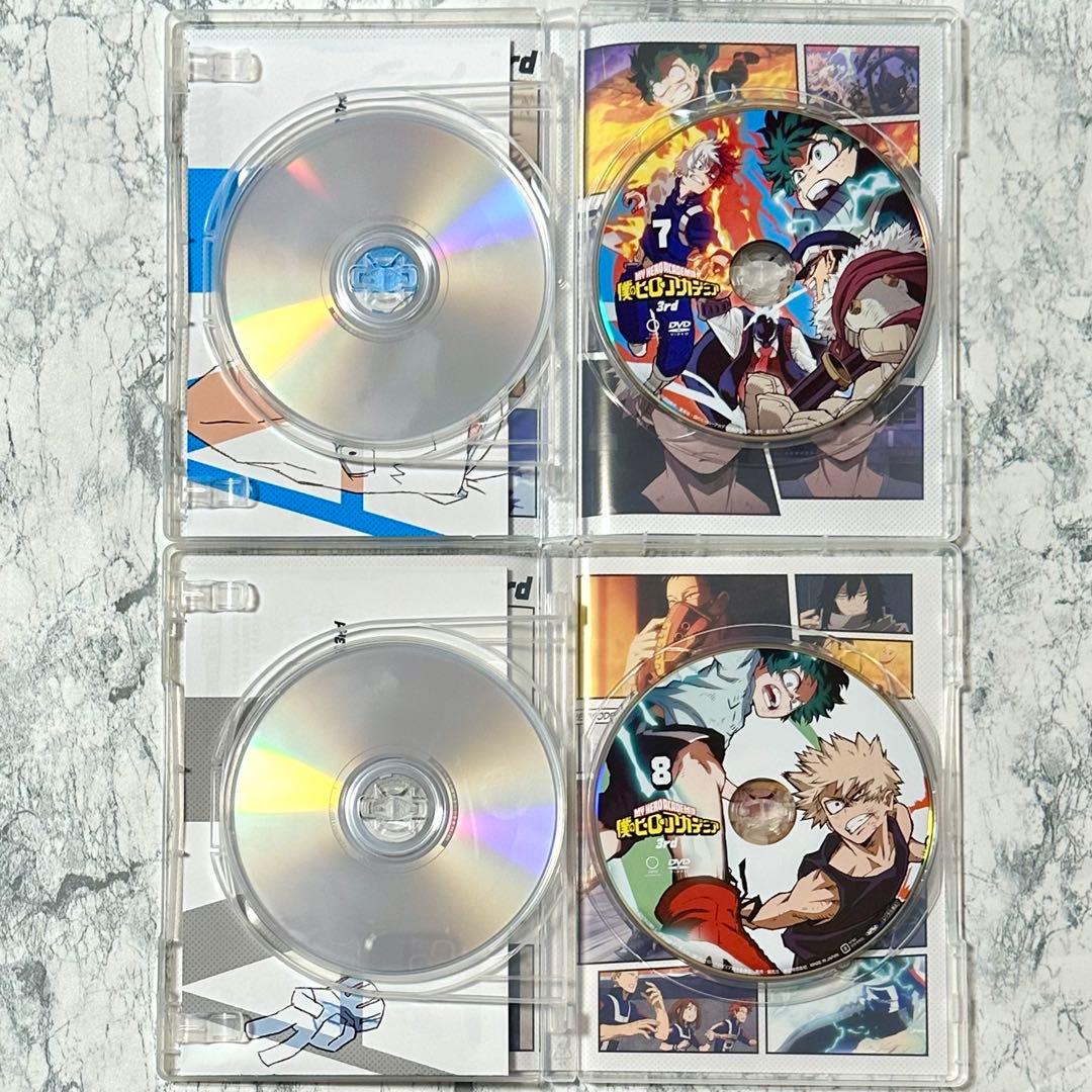 僕のヒーローアカデミア 3期 DVD 全巻 収納BOX付き