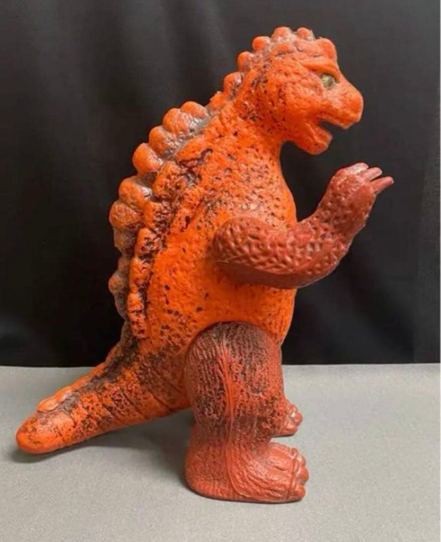 【昭和当時物】■ブルマァク風 パチ ジャイアントサイズ ゴジラ ポリ製