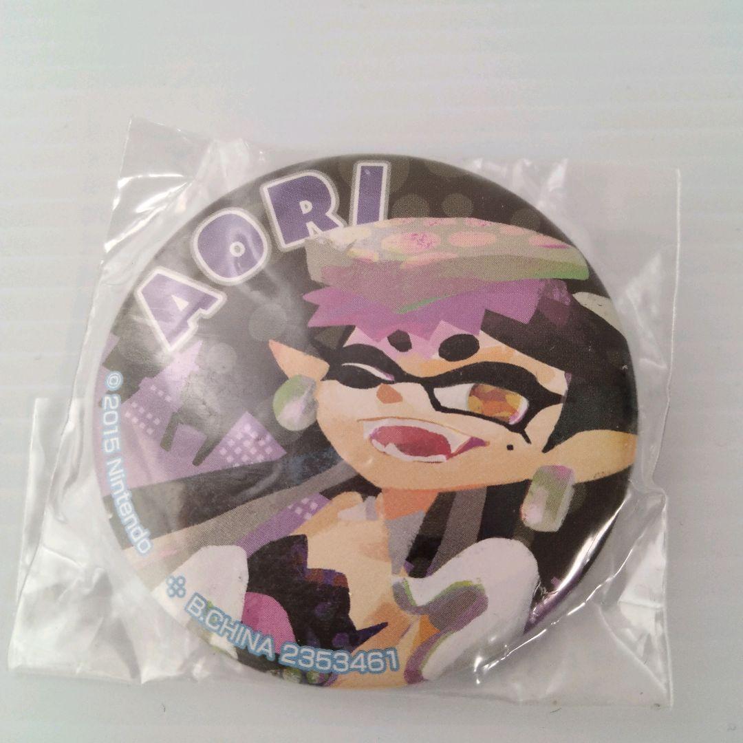 スプラトゥーン シオカラーズ ブロマイド缶バッジ 6枚セット　新品未開封