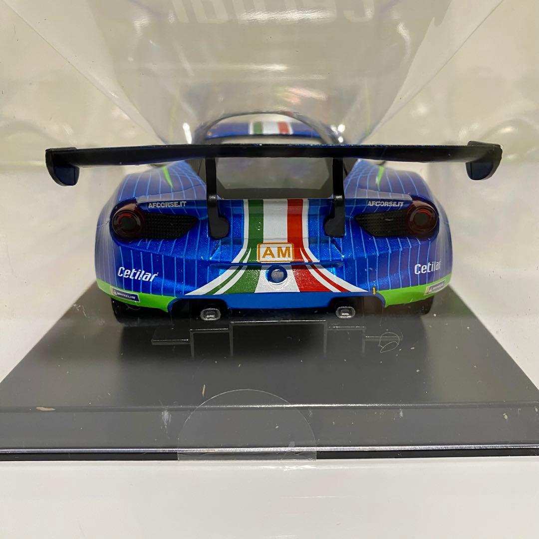 GLレーシング製 ミニッツボディ フェラーリ 488GT3 ブルー