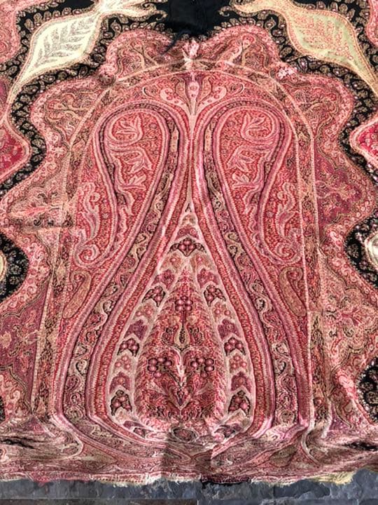 インド綴織カシミールショール