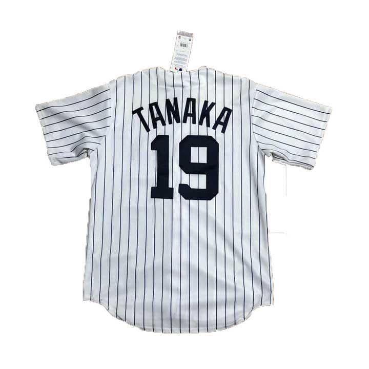 新品 00s Majestic ヤンキース ユニフォーム 田中将大 白 M