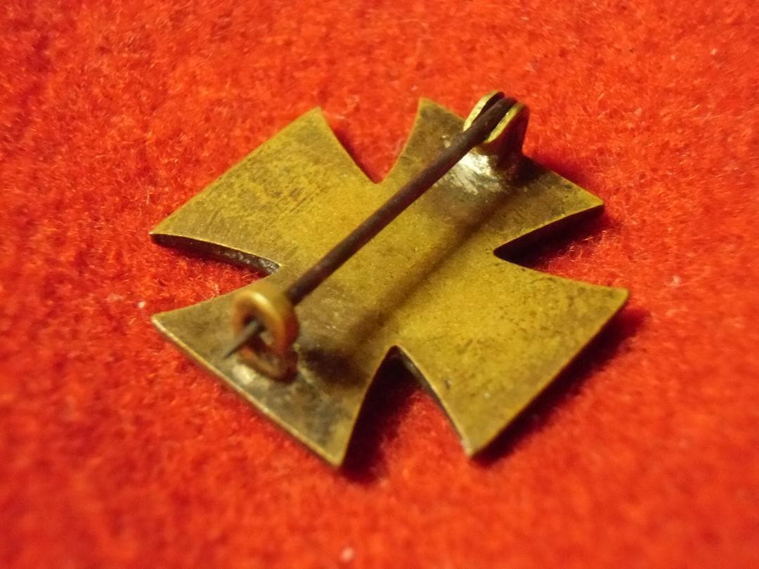 W帝政ドイツ軍/プロイセン王国＊ミニチュア鉄十字勲章１級（実物）