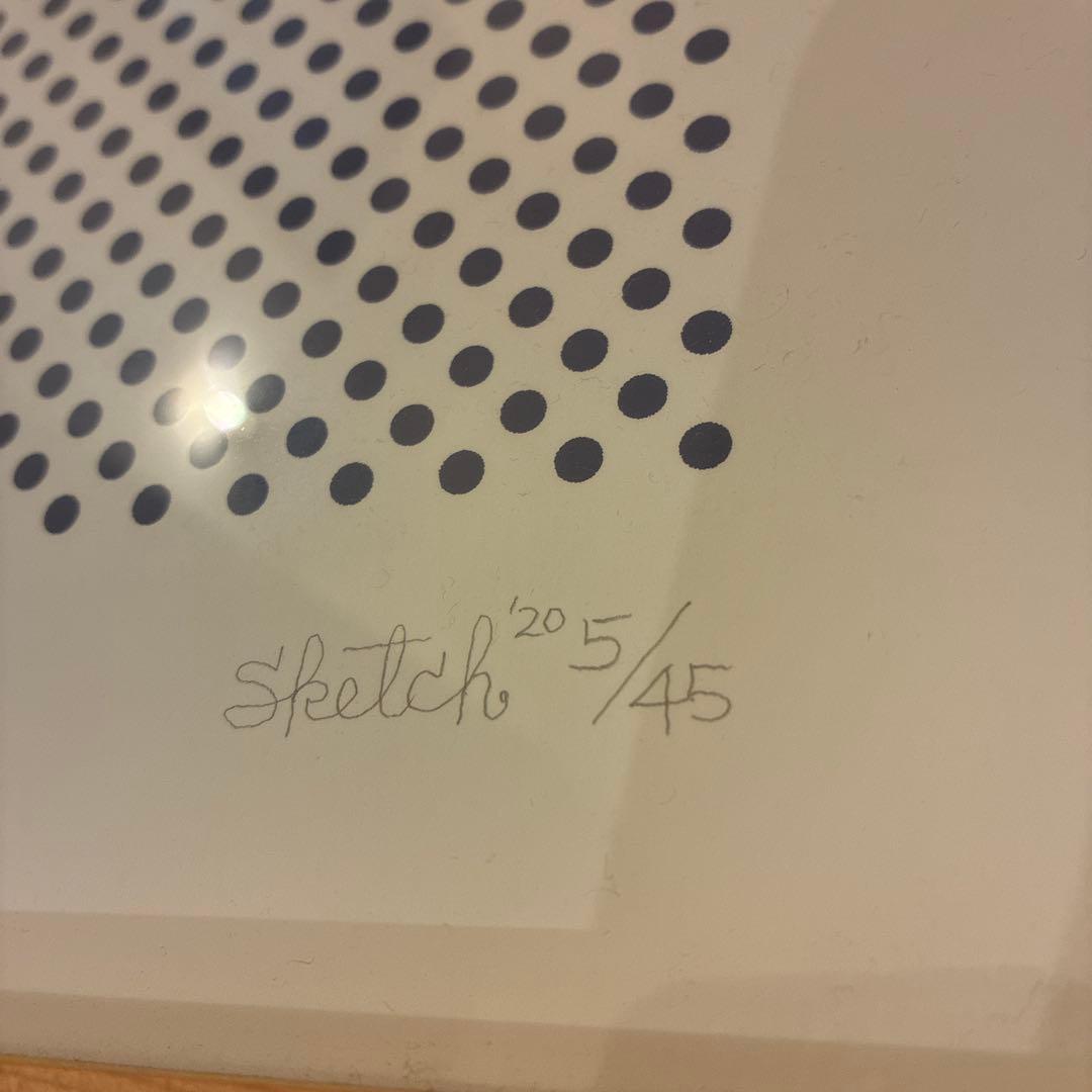 holiday paint sketch シルクスクリーンポスター