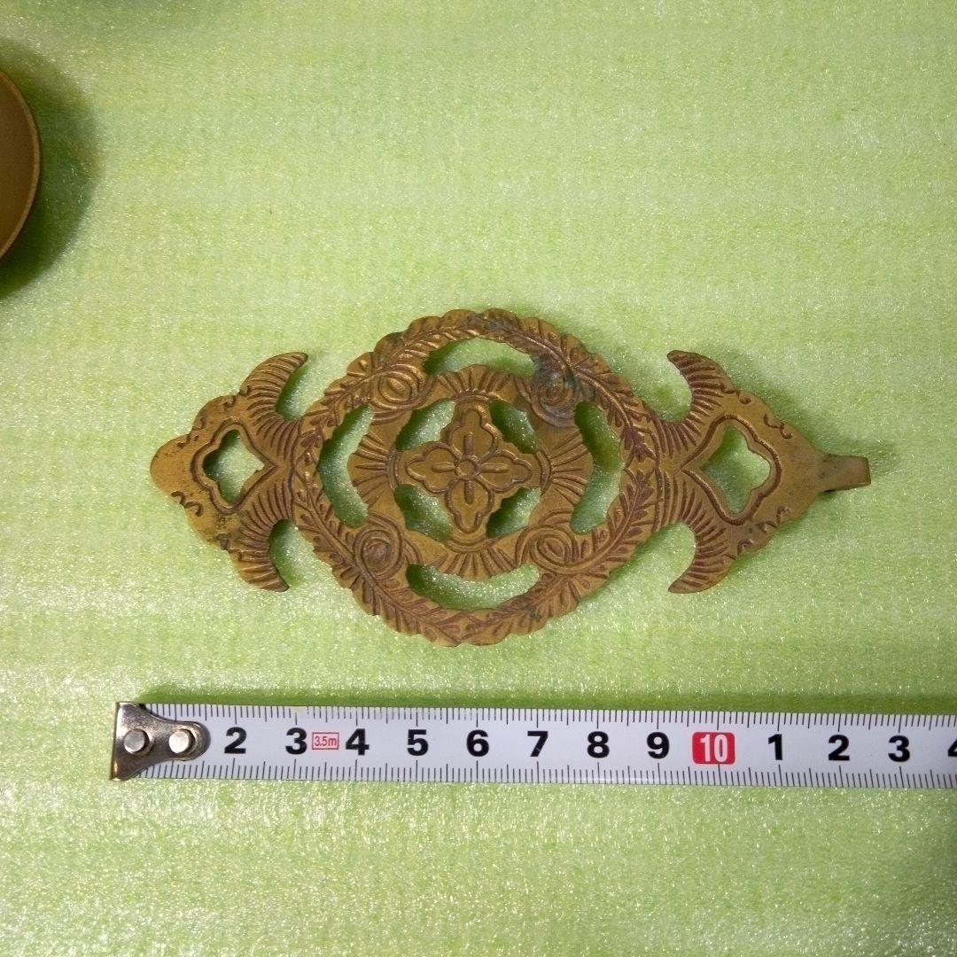 キャンドルホルダー　ティーライトキャンドル　エスニック　縦約３７センチ