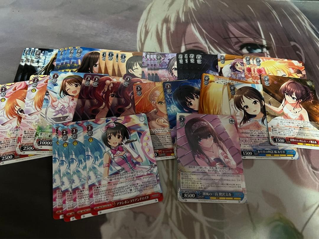 ヴァイスシュヴァルツ デレマス　デッキ+パーツ