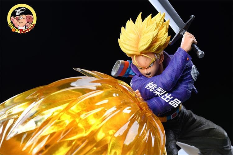 新品未開封『ドラコンボール』未来トランクス＊フリーザ　ガレージキット スタチュー