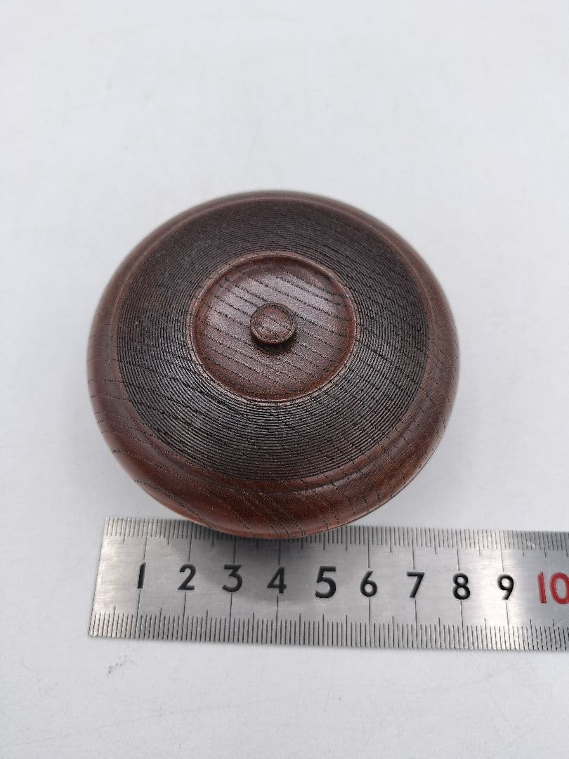 c752 【新品・未使用品】薬器型 香合 千筋 慶造 木箱 茶道具