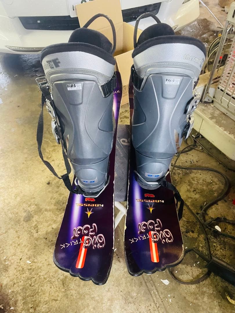 希少BIGFOOTTRICKファンスキーSALOMONスキーブーツ27cm