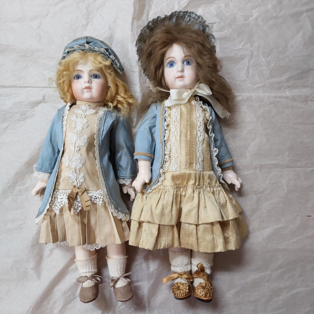 ブリュ　ジュモー　アンティークリプロ　　双子コーデ