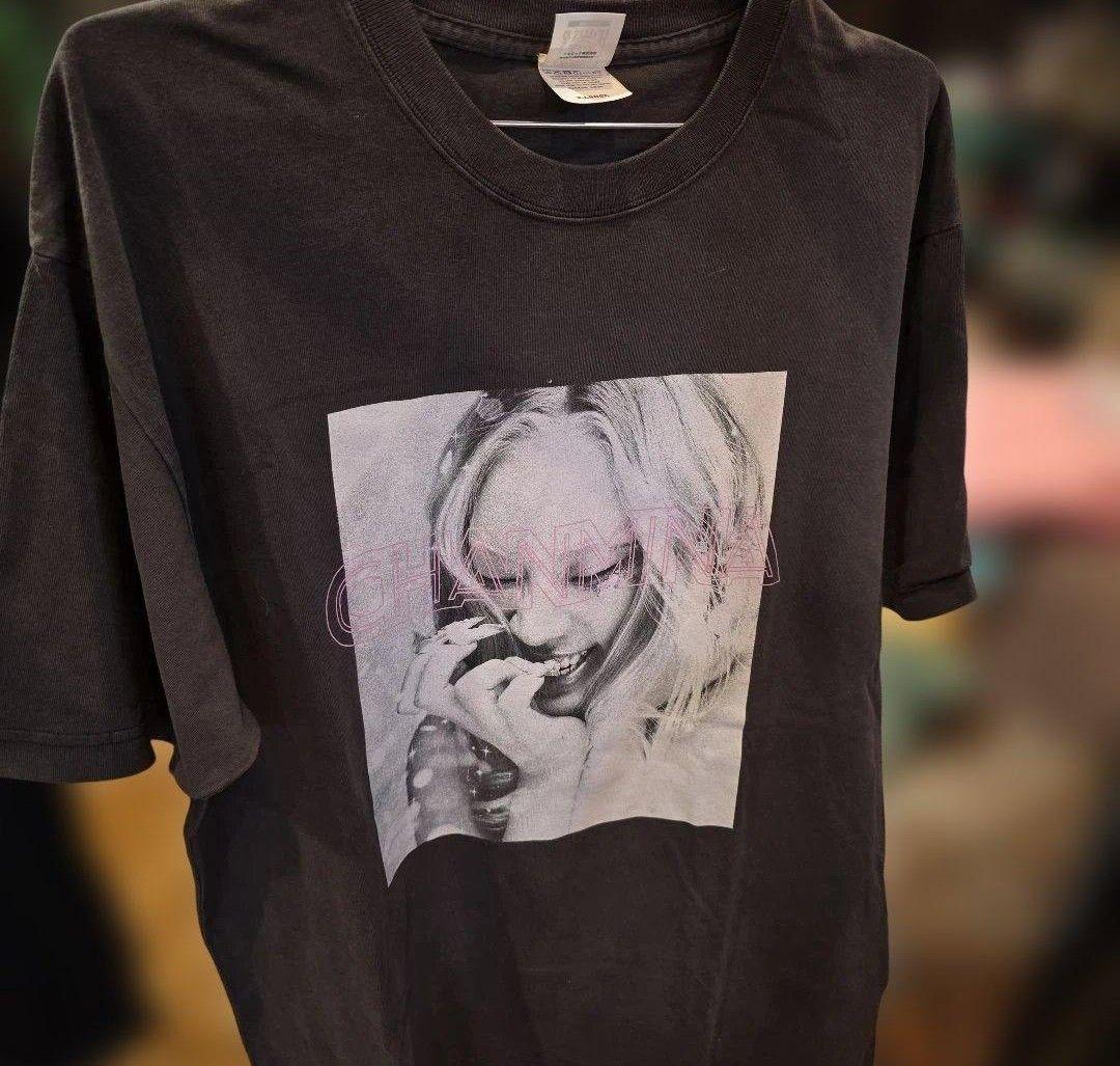CHANMINA★エリアオブダイアモンド★ブラックTシャツ L サイズ