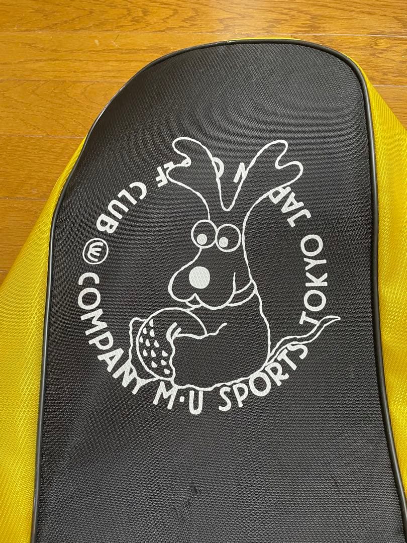 M.U.SPORTS ミエコウエサコ　トラベルカバー黒/黄