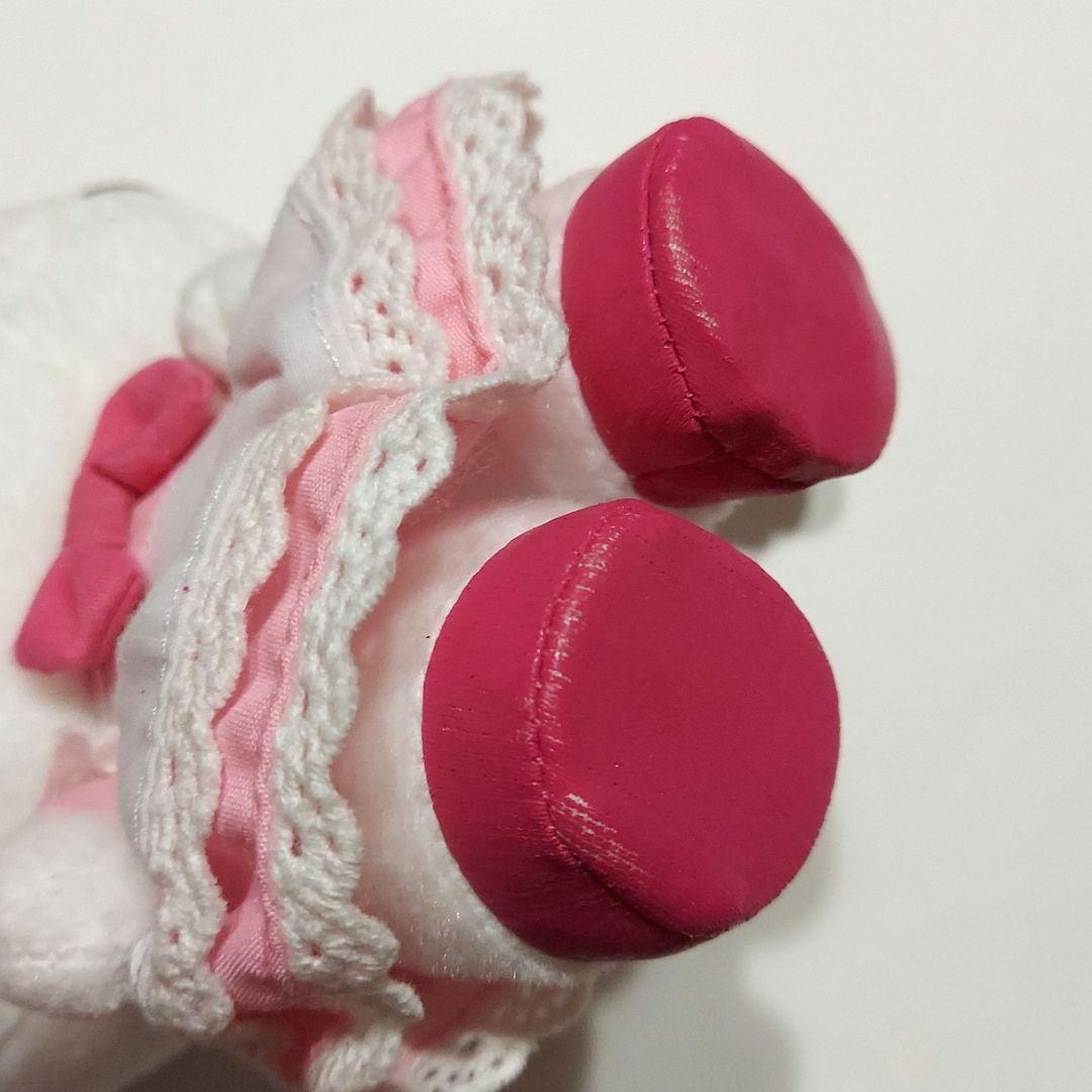 ハローキティ メイドコスチューム ぬいぐるみ ピンク