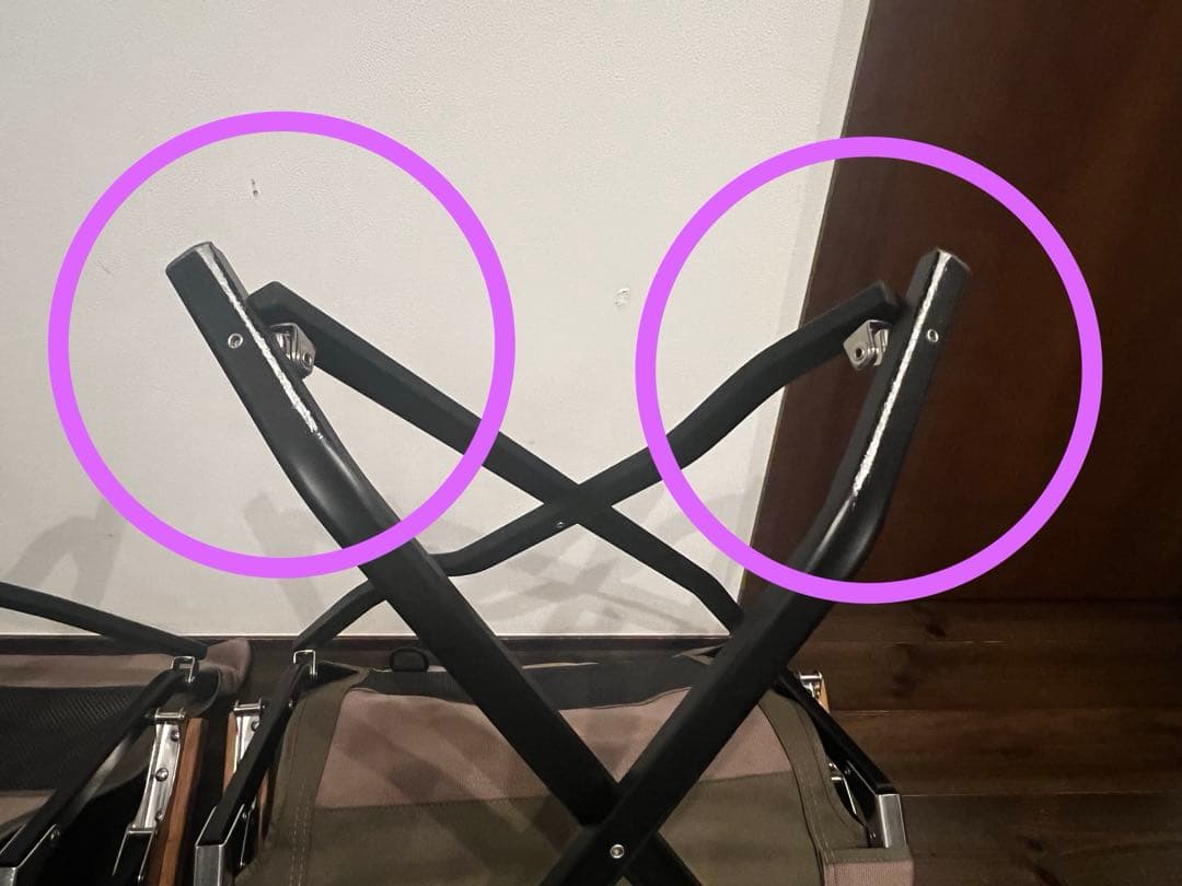 【美品】スノーピーク　ローチェアショートグレー色 2脚セット