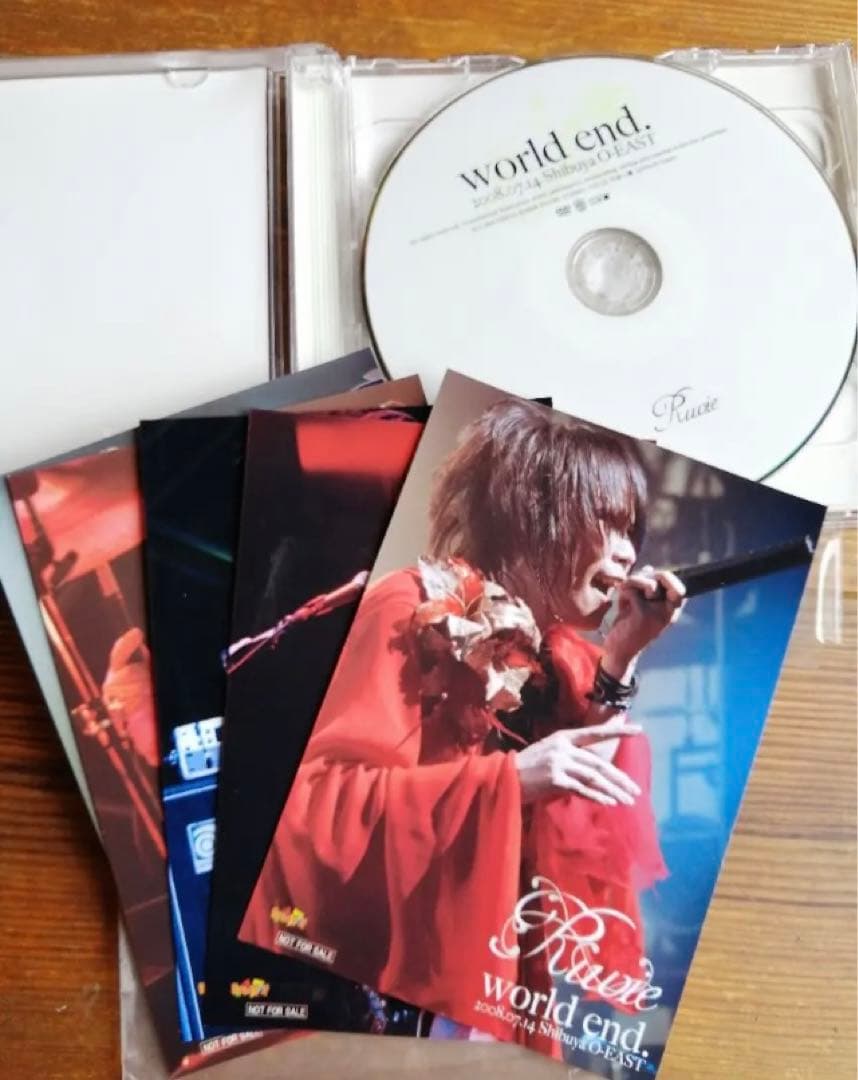 Ruvie 2008.7.14 world end. DVD二枚組