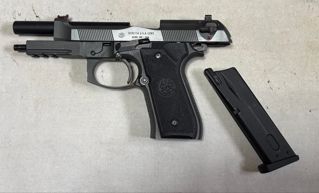 HW樹脂WA ベレッタM92FS ブリガディアエリート オマケ 訳有美品 (2)