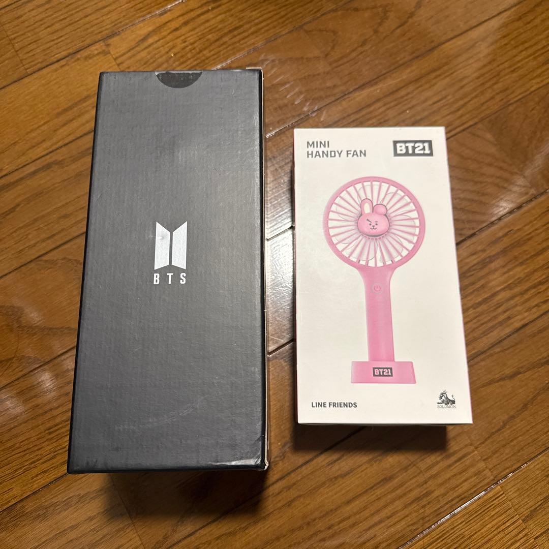 BTS BT21 ペンライト ハンディファン
