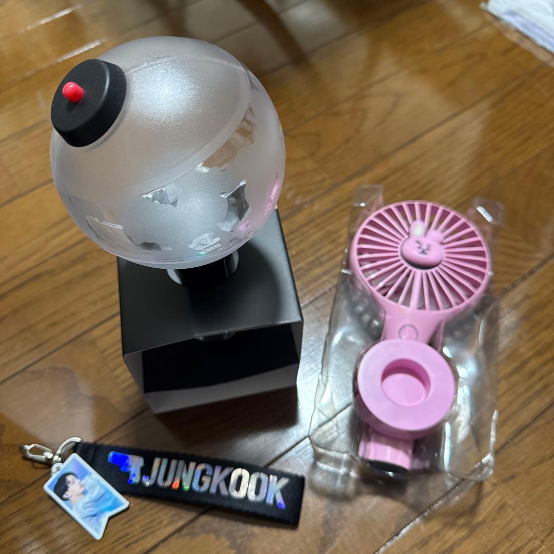 BTS BT21 ペンライト ハンディファン