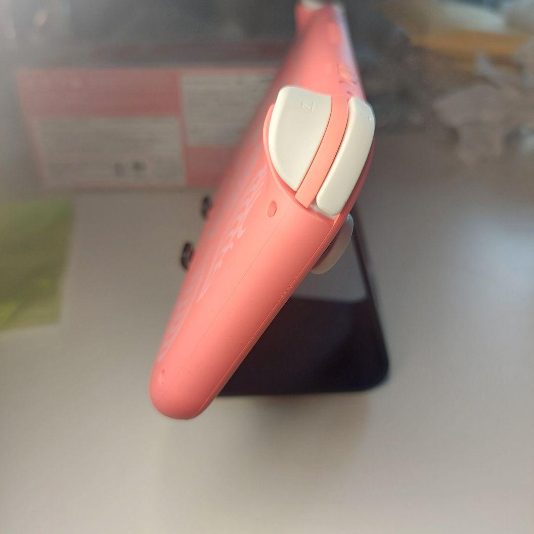 【美品】Switch Lite 本体 コーラルピンク 集まれどうぶつの森 箱あり