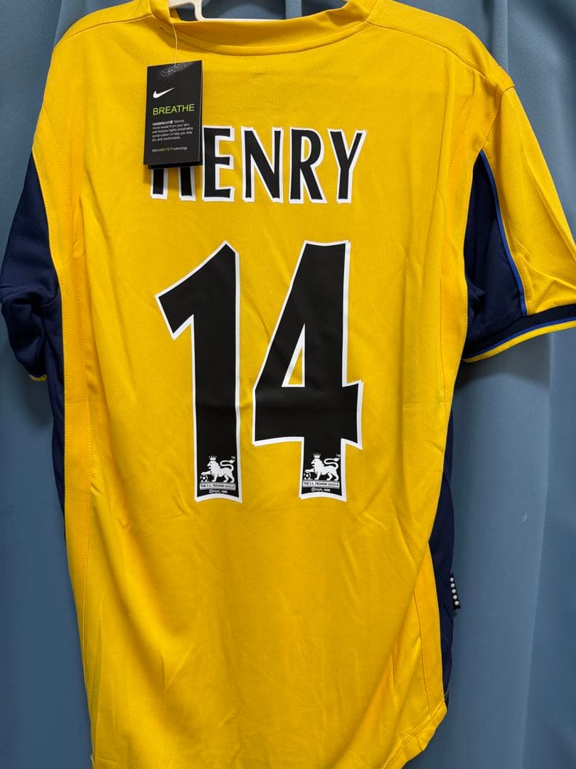 ティエリ・アンリ アーセナル 00-01 セガ ユニフォーム