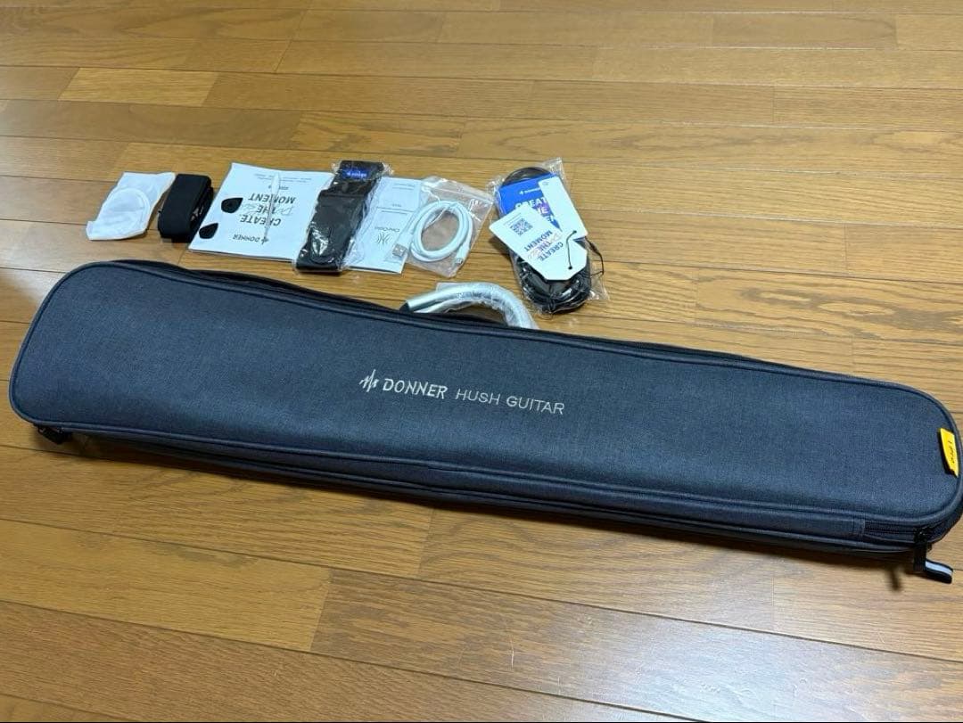 【美品】 Donner ドナー HUSH-I Pro サイレントギター