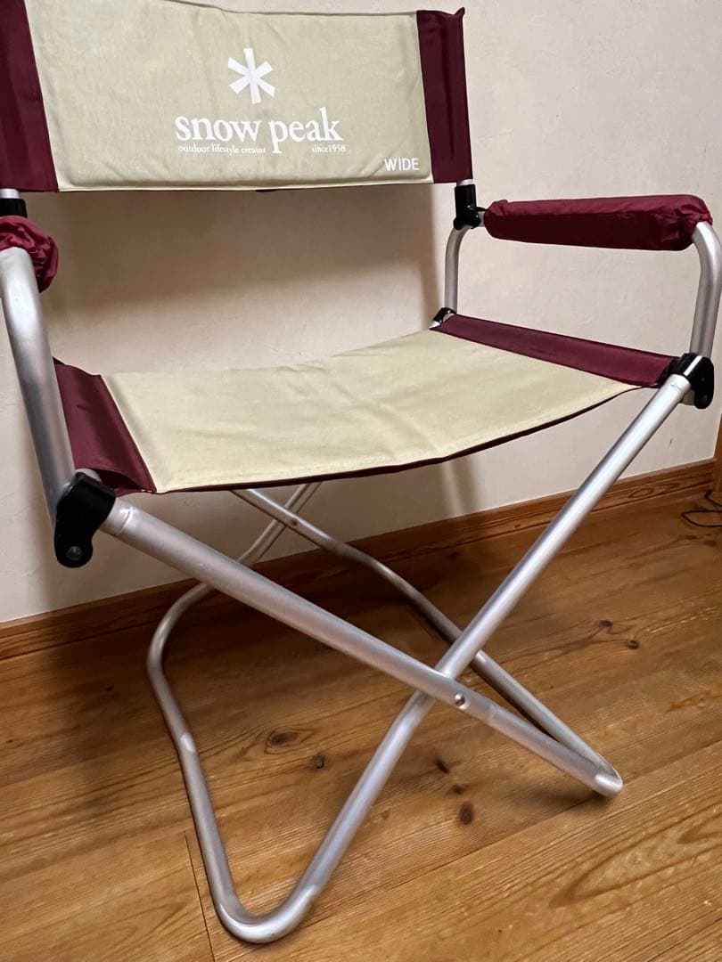【廃盤】スノーピーク FDチェア ワイド 旧カラー 正規品