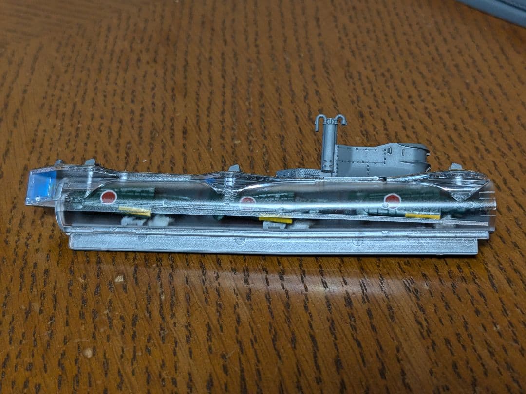 タミヤ1/350伊-400スペシャルエディション完成品　ケース付き