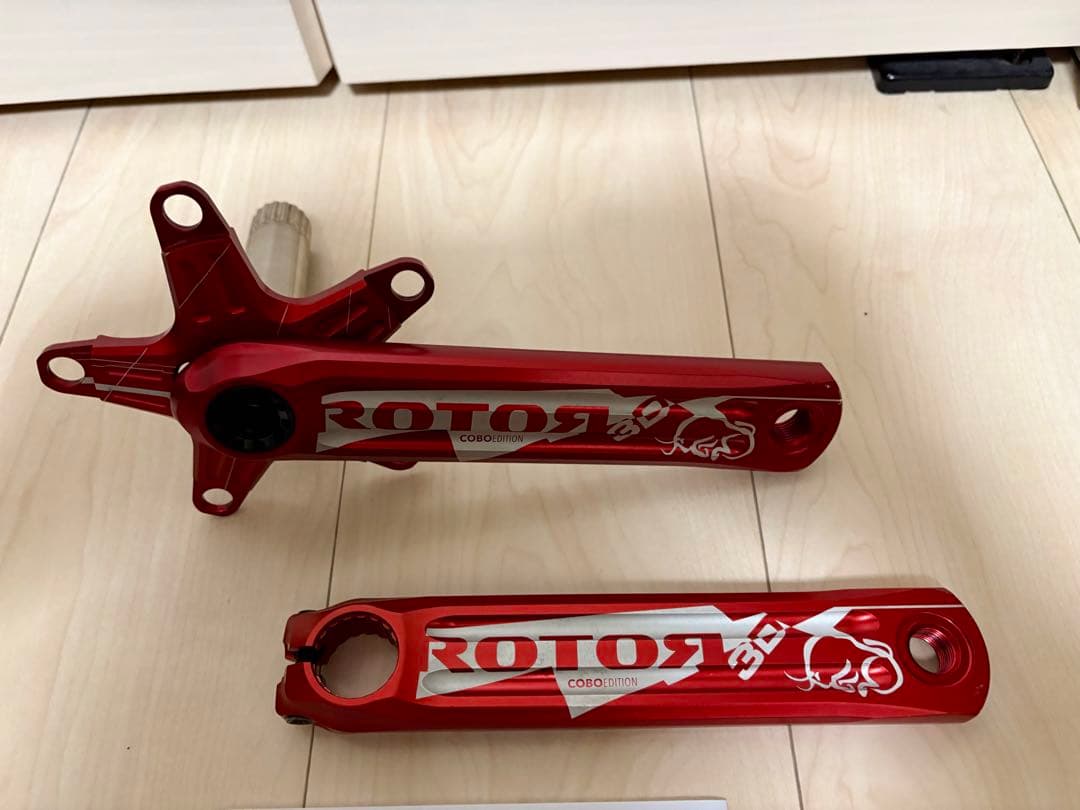 【レア】ROTOR 3Dクランクアーム cobo 限定