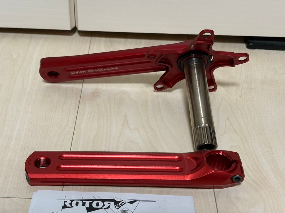 【レア】ROTOR 3Dクランクアーム cobo 限定