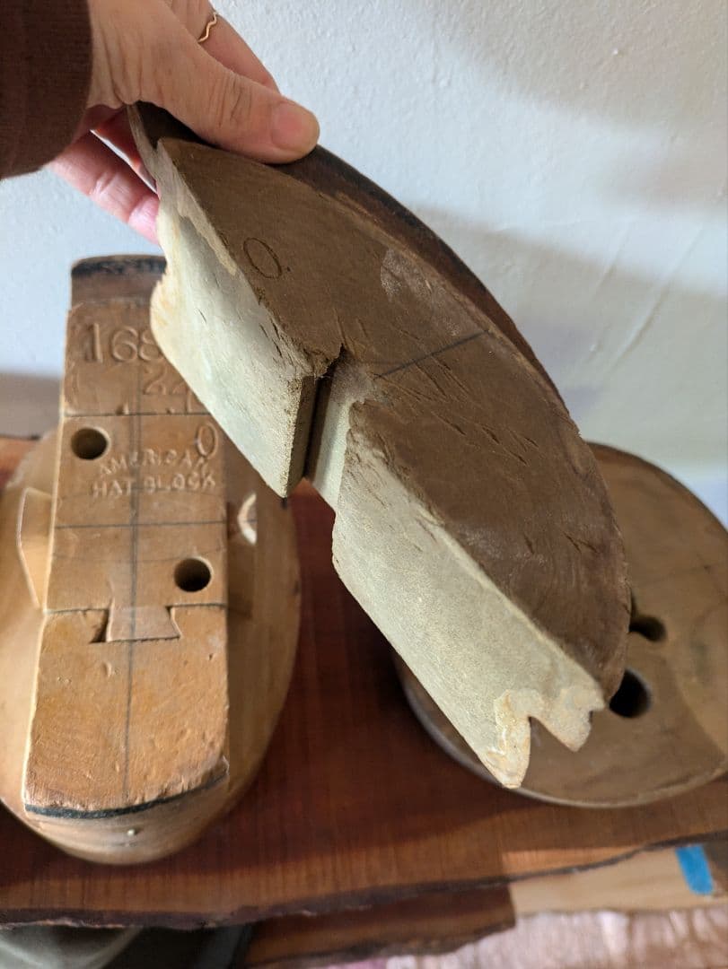 帽子　木型　パズル型