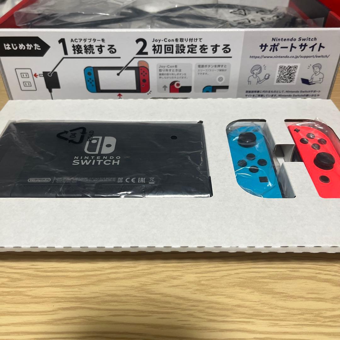 Nintendo Switch ネオンレッド/ネオンブルー 本体とおまけ