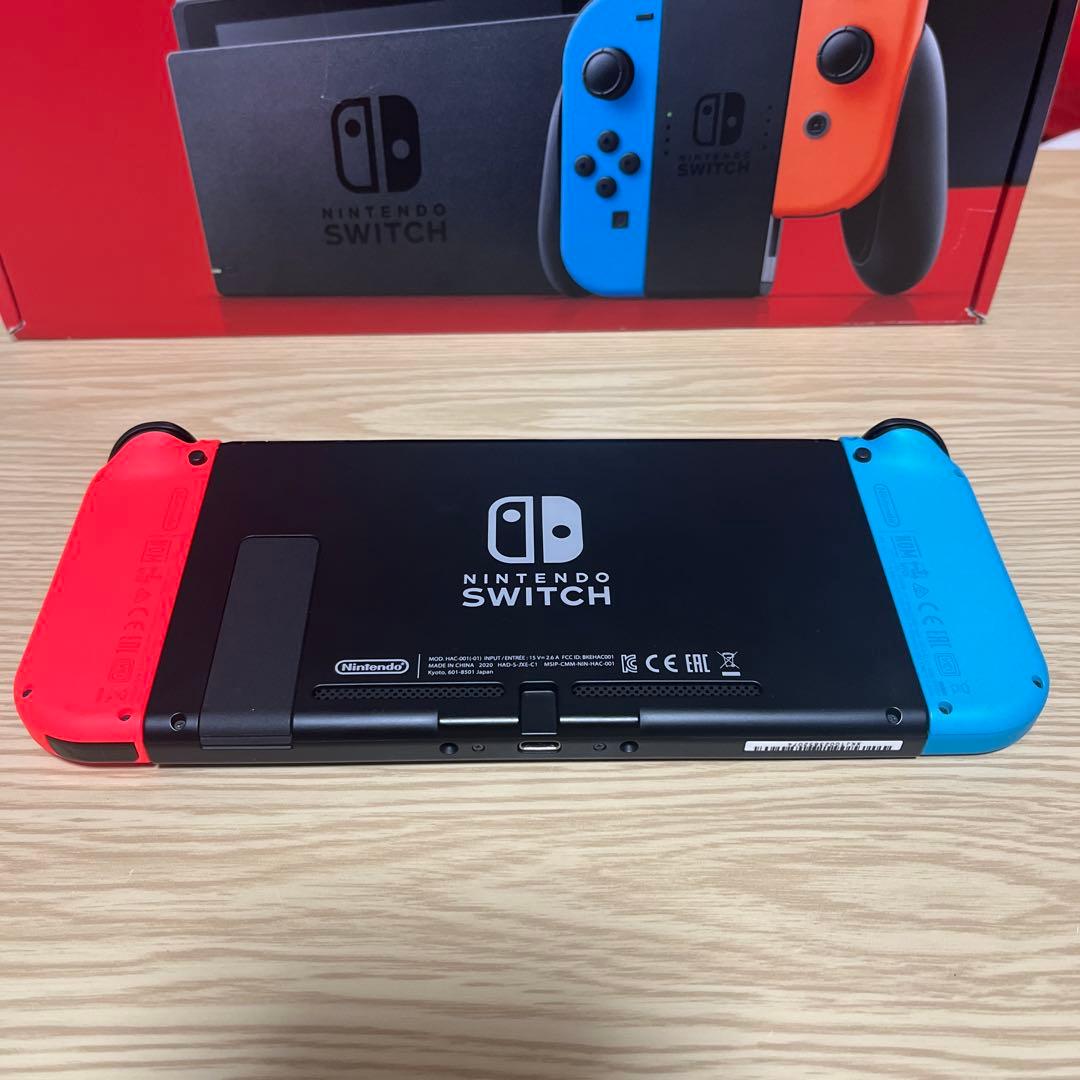 Nintendo Switch ネオンレッド/ネオンブルー 本体とおまけ