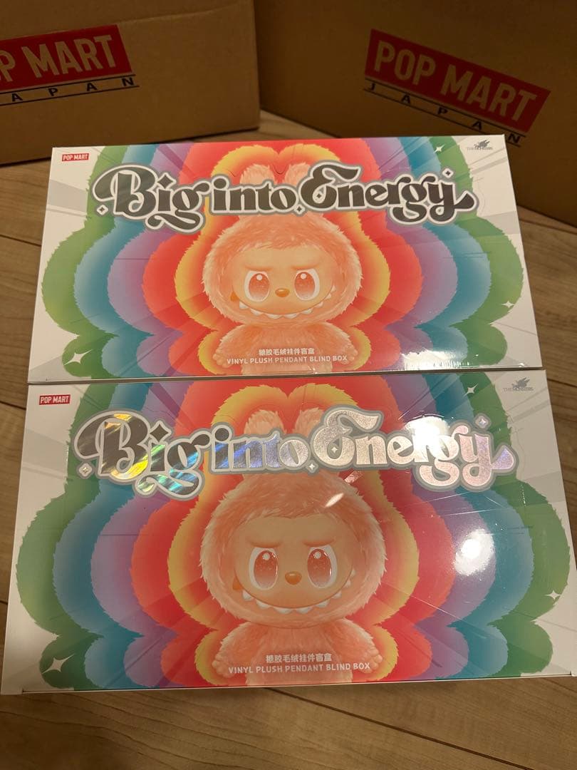 正規品 未開封　Labubu Big into Energy アソート3箱